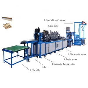 Máquina <span class=keywords><strong>de</strong></span> Alta Velocidad para Fabricar Protectores <span class=keywords><strong>de</strong></span> Esquinas <span class=keywords><strong>de</strong></span> Cartón, Ángulos <span class=keywords><strong>de</strong></span> Cartón Corrugado, Bordes <span class=keywords><strong>de</strong></span> Cartón, Protectores <span class=keywords><strong>de</strong></span> Bordes <span class=keywords><strong>de</strong></span> Palés <span class=keywords><strong>de</strong></span> Papel Kraft - Product Image 1