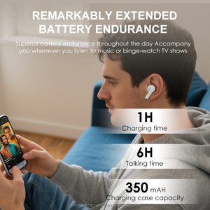 <span class=keywords><strong>A15</strong></span> Pro หูฟังหน้าจอสัมผัสเต็มรูปแบบความละเอียดสูงหูฟังเอียร์บัดดิจิตอล LED เบสบริสุทธิ์ไร้สายแบบมัลติฟังก์ชั่น - Product Image 3