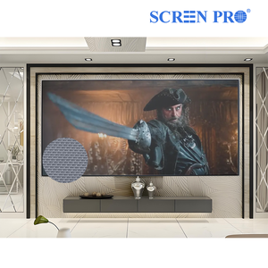 Écran de projection à cadre fixe Home Theater Acoustic Grey Woven Anti Speckle Narrow Frame SCREEN PRO 3W ALR 8K HDR 3D Ready - Product Image 2