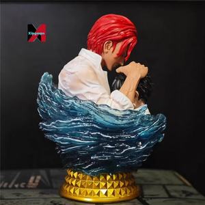 One Pieced GK Nika Luffy Sun God Fifth Gear pisando las nubes con modelo de relámpago estatua en Caja figura coleccionable pantalla - Product Image 3