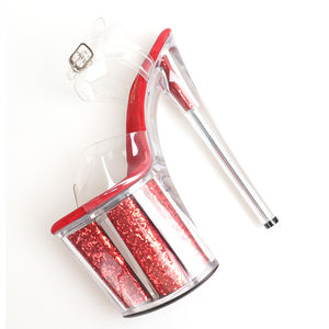 Sandales noires à talons aiguilles 20 <span class=keywords><strong>cm</strong></span> pour femmes, escarpins <span class=keywords><strong>de</strong></span> soirée, pôle <span class=keywords><strong>de</strong></span> <span class=keywords><strong>danse</strong></span>, bout ouvert, modèle <span class=keywords><strong>de</strong></span> défilé, mode pour dames, collection - Product Image 3