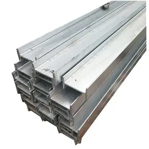 100x100mm 150*150mm Galvanizado H feixe de aço Q235 H feixe preço H feixe de aço para concreto Sleeper Retain Wall Post Q355