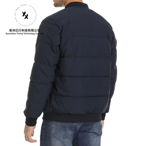 Blouson matelassé pour homme de haute qualité, veste bomber doublée, fermeture éclair intégrale, <span class=keywords><strong>manteau</strong></span> décontracté, veste en polyéthylène, coupe-vent épais, vêtements d'extérieur pour l'hiver - Product Image 5
