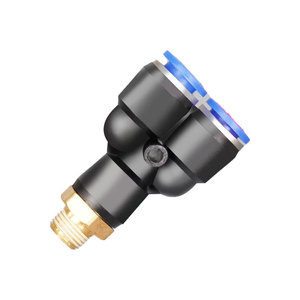Conector Neumático para Manguera de Aire PX Macho, Accesorios de Plástico de 8mm, Conexión Rápida Doble Macho PX8-01 PX8-02 PX8-03 PX8-04 - Product Image 2