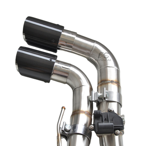 Tuyau d'échappement Catback avec silencieux à valve pour BMW M240i M340I 3.0T 2019-2023 Système d'échappement en acier inoxydable Échappement de course Amélioration de la voiture - Product Image 5