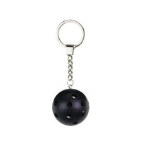 Porte-clés en gros pour filles, avec breloques balles de pickleball et motif trou de filet, accessoires pour sacs et sacs à dos, cadeaux en vrac