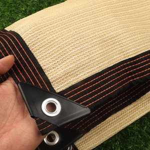 85% taux d'ombrage Beige Anti-UV extérieur Patio Rectangle pare-soleil Net jardin Pergolas <span class=keywords><strong>piscine</strong></span> <span class=keywords><strong>abri</strong></span> soleil auvent voiture auvent - Product Image 1