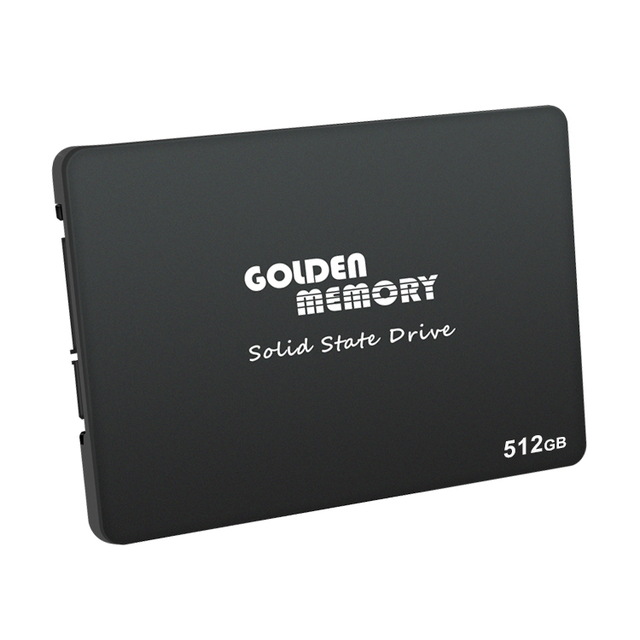 SATA 3.0 SSD 512GB TLC 2.5" 128MB Cache 3-Year Warranty Metal Shell SMART Support