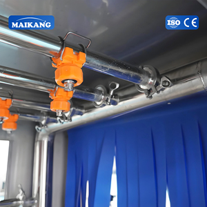 Máquina Automática para Lavar Contenedores <span class=keywords><strong>de</strong></span> Alimentos, Limpieza a Alta Presión para Cajas <span class=keywords><strong>de</strong></span> Plástico para Vegetales con Triple Circulación <span class=keywords><strong>de</strong></span> Agua - Product Image 3