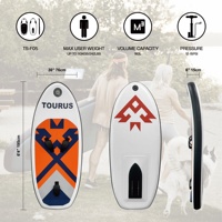 Planches gonflables TOURUS, planche à foil, planche de surf, hydrofoil, wing foil