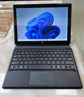 Tablet PC Top Window s 10 11 Intel N3350 2.3GHZ RAM 8GB ROM 128GB SSD 2in1 Laptop untuk Bisnis, Kantor, Sekolah