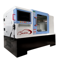 Hub voiture Laser balayage alliage moyeu dessin Machine réparation CNC tour diamant coupe réparation Machine alliage roue dessin Machine