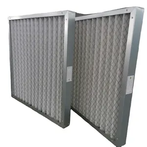 Washable Pre Air Filter G3 G4 Panel Filter With Synthetic Media for HVAC