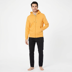 Streetwear Custom Logo Men <b>Blank</b> Heavy <b>Weight</b> 100% Cotton Fleece Heavyweight Zipup Full Zip up Hoodie - Product Image 1