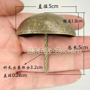 Antique Studs Large <b>Bubble</b> Nails Cold <b>Rolled</b> Steel Plated Chinese Style Furniture Hardware Door Decorative Nails - Product Image 5