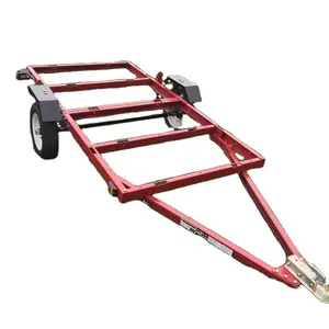 1744 pond capaciteit zware vouwen nut trailer, 48 in. X 96 in.