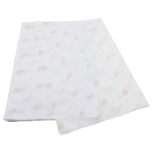 Custom Printed Brand logo Garment Gift Clothing Wrapping <b>Tissue</b> <b>Paper</b> Sheets for Shoes Packaging with logo - Product Image 1