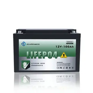 Lifepo4 แบตเตอรี่ลิเธียมสําหรับบ้าน 12V 12.8V 100ah 200ah พลังงานแสงอาทิตย์ Off Grid ระบบแบบพกพาอายุการใช้งานยาวแยก 12 เดือน 6000 ครั้ง
