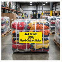 Ballots de vêtements usagés pour l'Afrique Grossiste Ropa Usada Americana Vêtements mixtes adultes et enfants Friperie Premier Choix