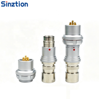 Conector de Aviador Impermeable IP68 Sinztion, Reemplazo de Enchufe Compatible con la Serie F