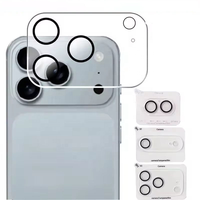 Film de protection d'écran en verre trempé 2.5D transparent anti-rayures pour iPhone 17 18 Pro Max Plus, protecteur d'objectif d'appareil photo pour iPhone 17