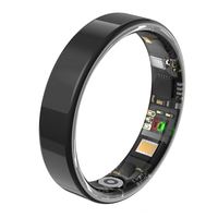Bague connectée ultra-mince 2026 avec moniteur de fréquence cardiaque, d'oxygène sanguin et de pression artérielle pour le sport