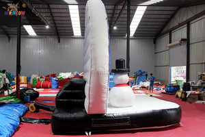 Carpa Inflable Transparente Impermeable con Diseño de Globo de Nieve y Muñeco de Nieve WINSUN, con Inflado Eléctrico y Fácil Instalación - Product Image 6