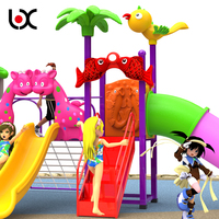 Nouveau produit école portable jardin enfant jouet grand toboggan équipement aire de jeux extérieure pour enfants