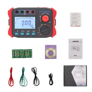 نسخة محسنة من جهاز قياس العزل الكهربائي المصغر بنطاق مقاومة من 100 فولت إلى 2500 فولت و0.10 ميجا أوم إلى 100.0 جيجا أوم - Product Image 6