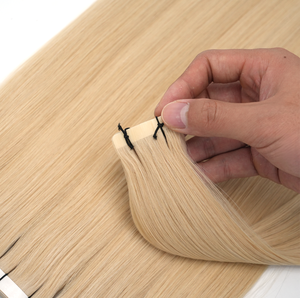 ผมต่อแบบเทป Double-Drawn Virgin Remy Hair คุณภาพสูง แบบตรง เรียงเกล็ดผม ชนิดเทปอินจากรัสเซีย - Product Image 4