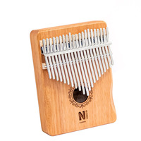 Mahogany Material Portable Outdoor Musical Instrument 21 Keys Kalimba Thumb Piano