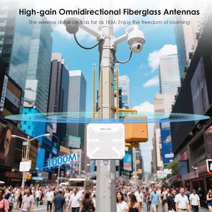 ตัวขยายรีพีตเตอร์ตาข่าย1กม. WL-WN573HBE2กลางแจ้ง BE5100เราเตอร์ wavlink WiFi 7 - Product Image 3