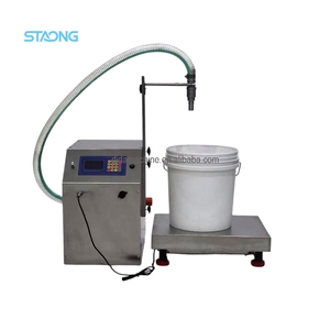 Machine de remplissage automatique de liquides haute vitesse et haute précision, électrique, quantitative, pour liquide de lavage, avec composants (moteur, roulement) garantie 1 an - Product Image 1