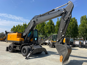 Nouvelle pelle sur pneus haute puissance CE JIAHE 21 tonnes, vente directe usine, pour travaux de fondation, exploitation minière et terrassement - Product Image 2