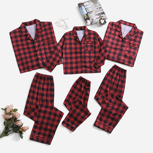 Conjunto de Pijamas de Natal em Cetim para Família, Pijamas de Natal com Estampa, Camisa de Manga Longa e Calças Longas para Descanso - Product Image 2