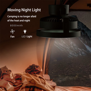 Ventilateurs d'éclairage LED d'extérieur, veilleuses, alimentations multifonctions, banques d'alimentation, tentes de camping, ventilateurs de plafond de camping, petits ventilateurs - Product Image 3