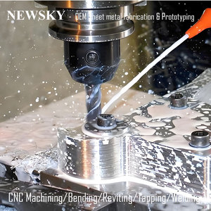 OEMカスタム高精度板金レーザー切断曲げ加工ステンレス鋼アルミニウム材料スタンピング部品 - Product Image 2