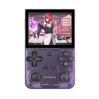 Lecteur de jeu vidéo rétro portable K36 Console de jeu portable à écran HD de 3.5 pouces avec 64 Go