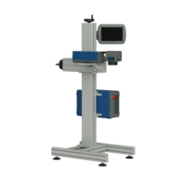 Machine de marquage laser à fibre 20W refroidie par air pour plastique et aluminium, conception chinoise