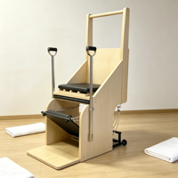 Chaise de Pilates en bois de haute qualité fournie par l'usine pour les studios de yoga et l'entraînement à domicile