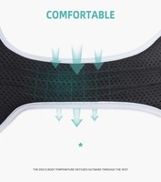 Kingtale-Harnais tendance en nylon sans traction pour chien de grande taille, facile à contrôler, pour l'entraînement et la marche.