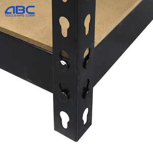 ABC 도구 대형 차고 선반 모듈식 중형 듀티 부티크 선반 모던 메탈 블랙 - Product Image 6