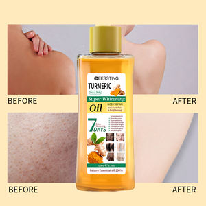 Aceite Esencial de Cúrcuma Blanqueador, Aceite de Masaje Corporal Antimanchas Oscuras, Corrector Facial y Corporal, Aceite Corporal de Cúrcuma - Product Image 2