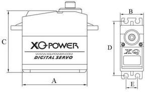 Prix promotionnel Servo numérique étanche 6V13kg-cm pour Robot, Drone, Voiture RC, <span class=keywords><strong>Avion</strong></span> - Product Image 2