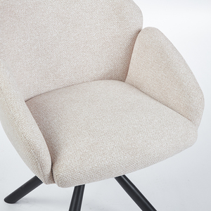 Đương Đại Bắc Âu hiện đại sang trọng khách sạn nhà bếp nhà hàng ghế cánh tay vải da Ghế ăn cho bàn ăn - Product Image 6