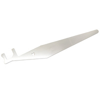 Outil à levier pour pompier 102*19*1 mm (4,02*0,75*0,04 pouces) – Outil manuel ergonomique avec poignée ergonomique, extracteur de clous fiable