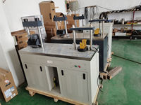 Máquina de Ensayo de Resistencia a la Flexión de 3 Puntos, Controlada por Microcomputadora, para Pruebas de Compresión y División de Cemento, 300 kN, 30 t