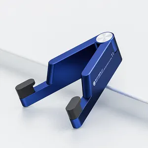 Boneruy Suporte ajustável dobrável para celular para celular, carrinho de ginástica portátil flexível para uso ao ar livre, novidade