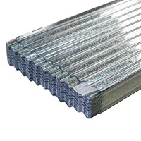Tôles de toiture en zinc ondulé Luxi Z80 de 0,12 mm, revêtues de GI, certifiées ASTM, avec services de découpe, pliage et soudage