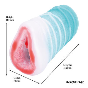 Super Realistische Mannelijke Masturbator Levensechte Dieren Mannelijke Masturbatie Cup Met Diepte Herbruikbare Zachte Siliconen Monster Stroker - Product Image 6